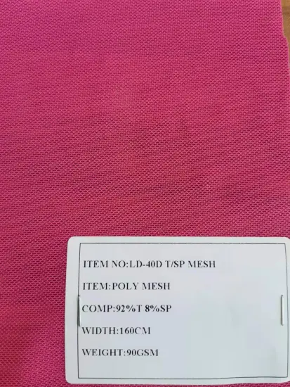 colorful poly spandex mesh