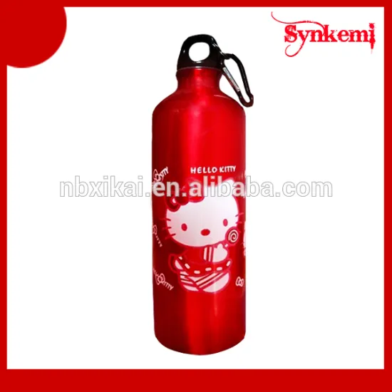 750ml Custom printing aluminum water bottles