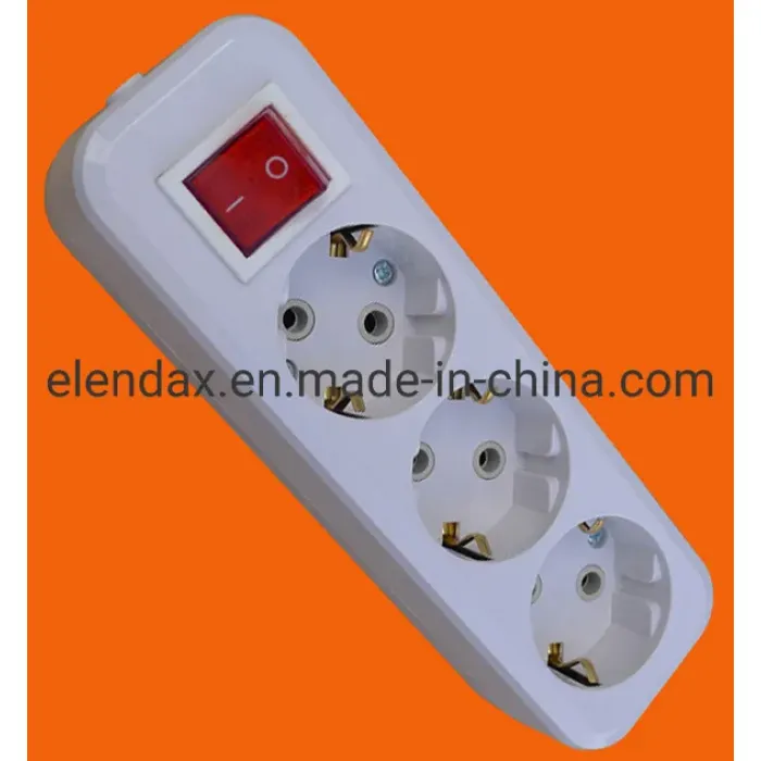 Soket Ekstensi 4 Arah dengan Kabel (E8004E)