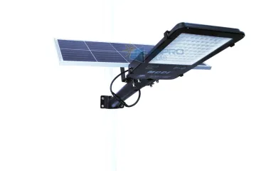 300W solar street light testing