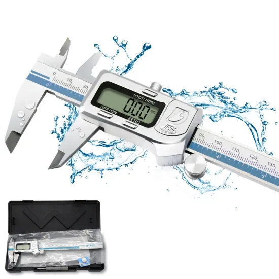 Digital Vernier Caliper 0-150mm LCD Screen IP54 Waterproof