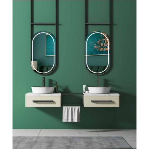 New design aluminum bathroom luxurious cabinet