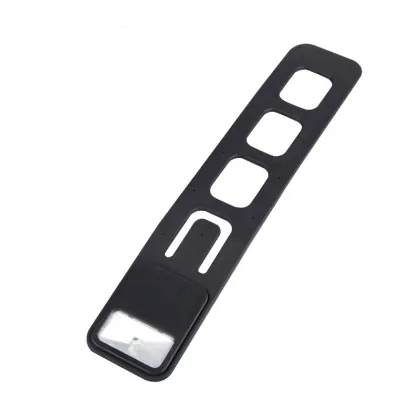 Red Foldable Flexible LED Light Bookmark Book Light