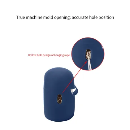 iKF Venus Wireless Earphone Silicone Protective Cover with Hook - Factory Wholesale Earphone Case