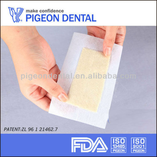 Pigeon Zn-Ca alginate wound dressing,adhesive, dental laboratory