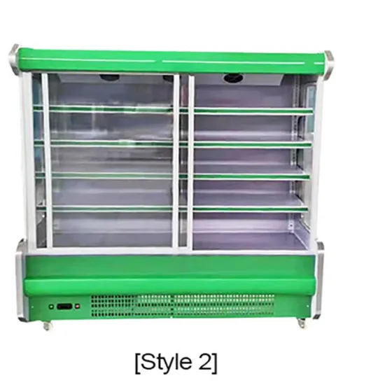 Commercial Supermarket Fruit Refrigerated Storage Display and Preservation Freezer