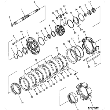 Bulldozer D375A-1 Bearing 06000-06932