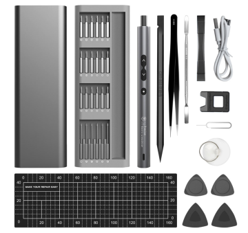 62pcs Multi-purpose Precision Screwdriver Bit Set for Electronics Repair