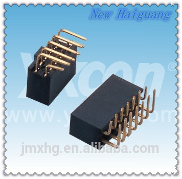 Female Gender and PCB Application 20 pin connector 2mm female to female pin header DIP