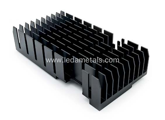 CNC Machining Extrusion Profile Alloy Aluminum Heatsink