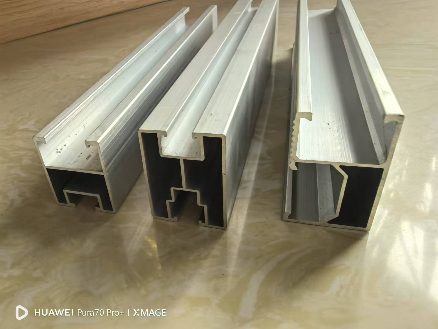 Aluminum alloy anodized tracks PV solar mounting systems