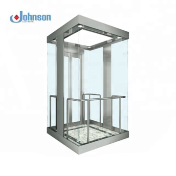 Panoramic Passenger Elevator: 630kg to 1600kg Capacity