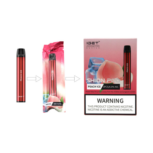 600puffs Disposable Iget Shion