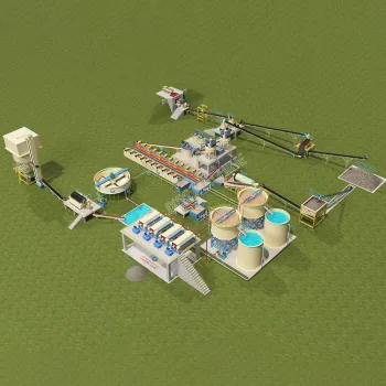 Spodumene Ore Grinding Processing Lithium Ore Mining Plant