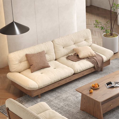 Sofa Fabrik Awan Krim untuk Ruang Kecil