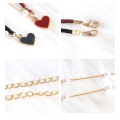 Wholesale fashion Valentine's Heart Pearl Chain necklace