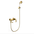 Full copper multi-color optional four-speed shower set