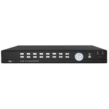 16CH Full D1/960H DVR with 1.5U Housing and 2 HDD, HDMI Output of 1,080P