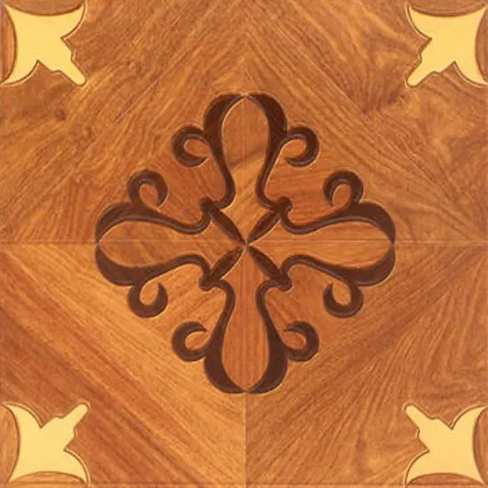 Grey Square Parquet Laminate Flooring Durability