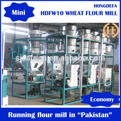 Small wheat plant wheat flour plant