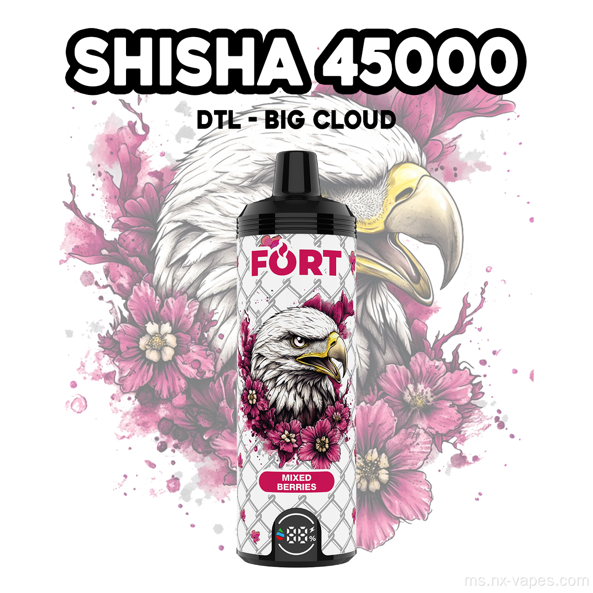 Fort Shisha 45000 Puff Vape Pucuk