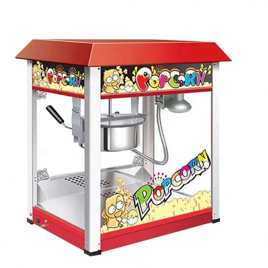 Electric & Gas Operated Mini Commercial Popcorn Machine - 8oz, 16oz, 20oz