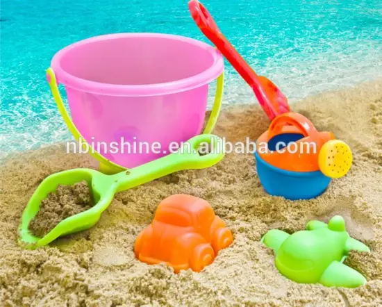 Gift Pack Summer Plastic Bucket Watering Can Baby Children Sand Beach Tool Toy Outdoor