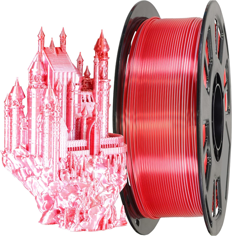 Dual-Layer Silk PLA Filament