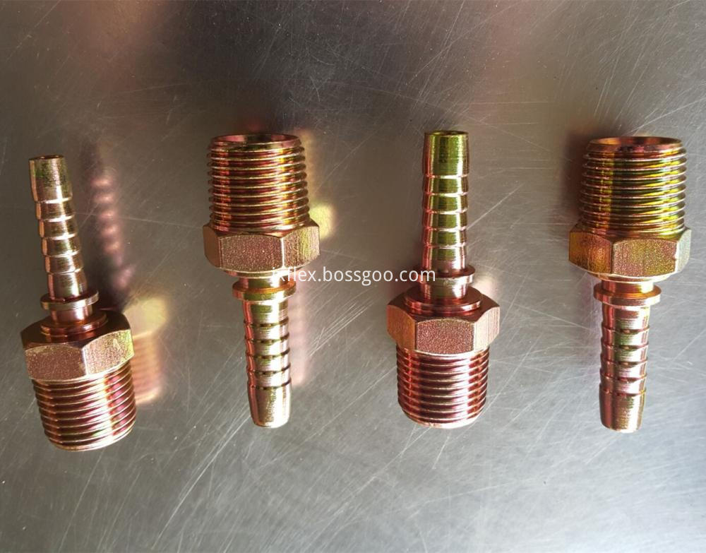 straight bsp male hydraulic fittings