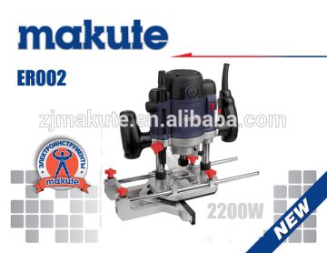 MAKUTE power tool 2200w router with sfp port 12/8mm ER002