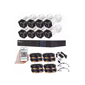 Outdoor/Indoor 3MP Wireless CCTV System 8CH NVR Kit