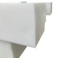 Bílý acetální plastový řezací list pom