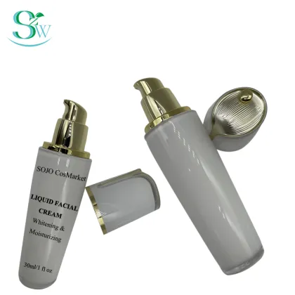 Facial serum cream liquid facial cream double effect