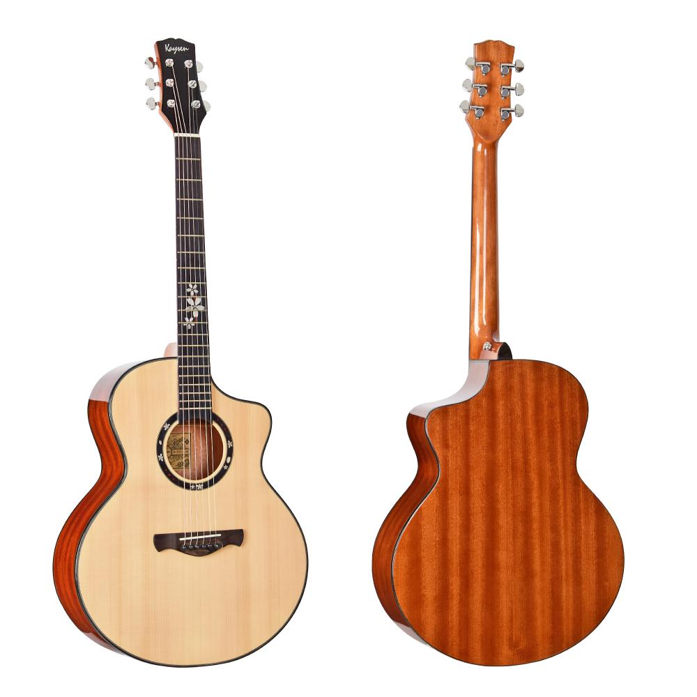 Solid Acoustic Guitar