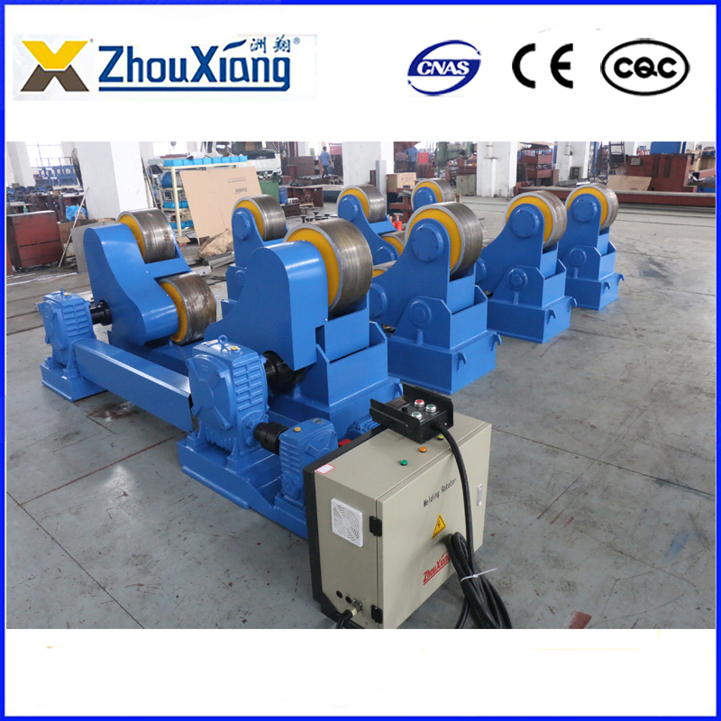 100t Tanks Rotator Self-aligned Welding Rotator