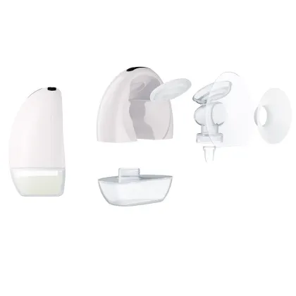 Hidden wearable breast pump