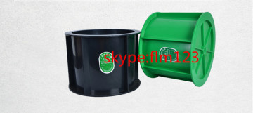 plastic 175x185x150mm cylinder Osmosix resistance mould for concrete