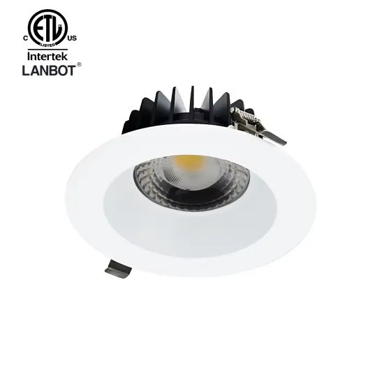 5-Year Warranty: 24W COB 6-inch 5CCT LED Downlight with Junction Box