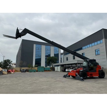 Multi-Function Forklift with Telescopic Tail Crane