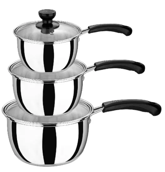 Stainless Steel Milk Pot With Single Handle Thickening