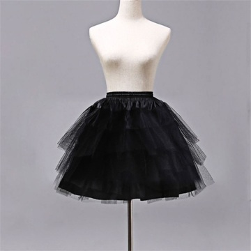 High Quality Short Tulle Layered Ruffles Petticoat for Bridal and Lady Girls
