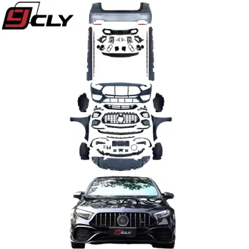 CLY Car Wide Body Kit for Mercedes-Benz A-Class W177 A45s AMG Bumpers and Grill