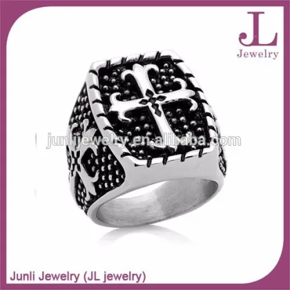 Wholesale Stainless Steel Jewelry Ring Fleur De Lis Rings