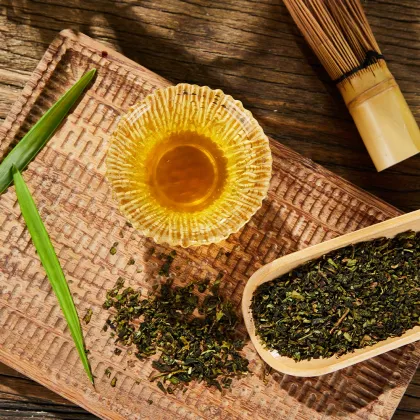 2022 New 500g Bamboo Aroma Oolong Tea Loose Leaf for Bubble Tea
