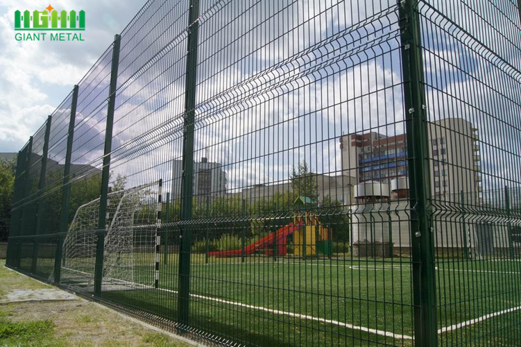 Welded Metal Wire Mesh Triangle Bending Fence