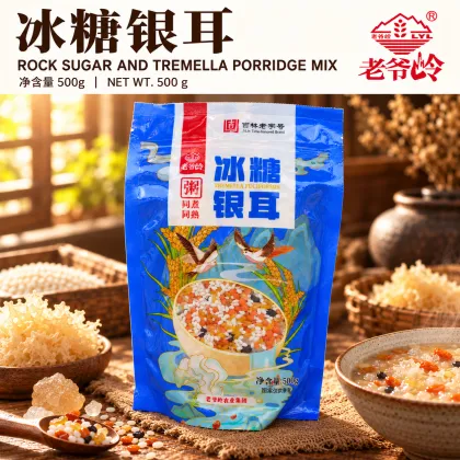Rock Sugar And White Fungus Porridge Cooked Together
