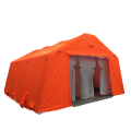 30 metrekarelik turuncu kütle dekontaminasyon çadırı