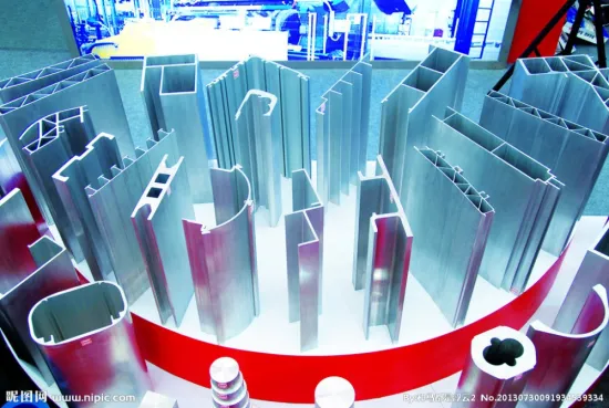 aluminum frame for construction material