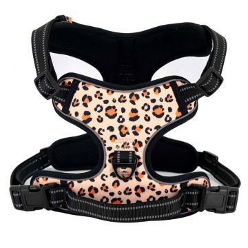 Ensemble de harnais de chien K9 pour chiens K9 Tactical avec rembourrage en néoprène pour l'entraînement pour animaux de compagnie