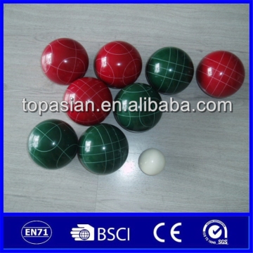8pcs polyresin resin boules petanque bocce ball set
